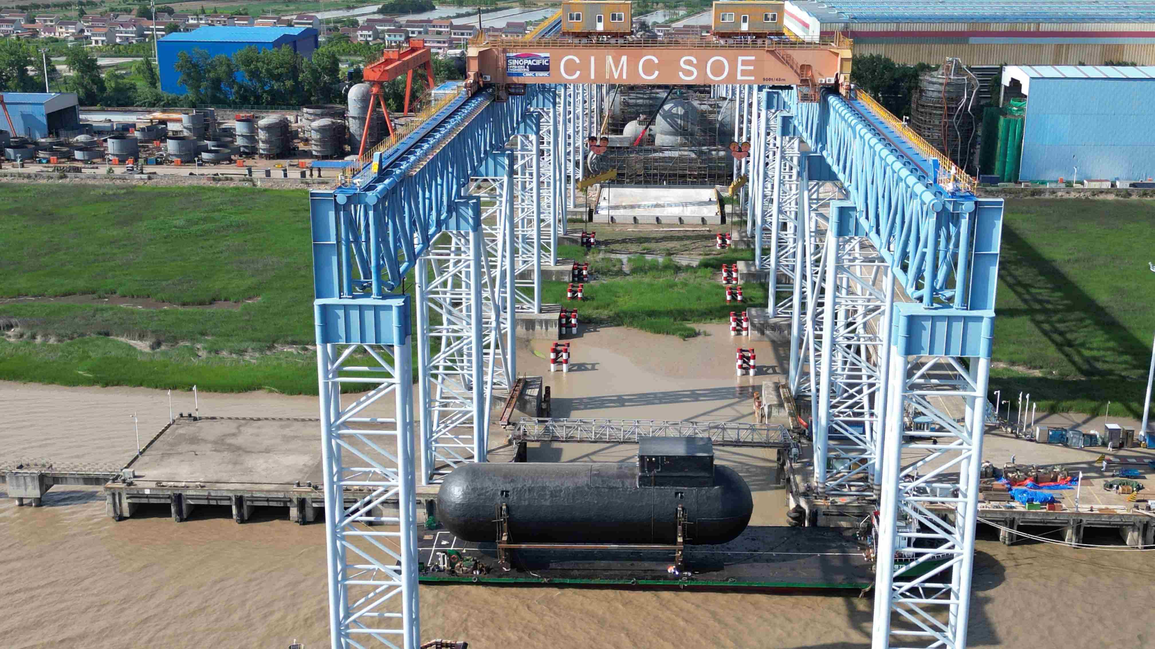 Soe Tank CIMC SOE completed delivery of 1,650 m³ LNG Fuel Tank