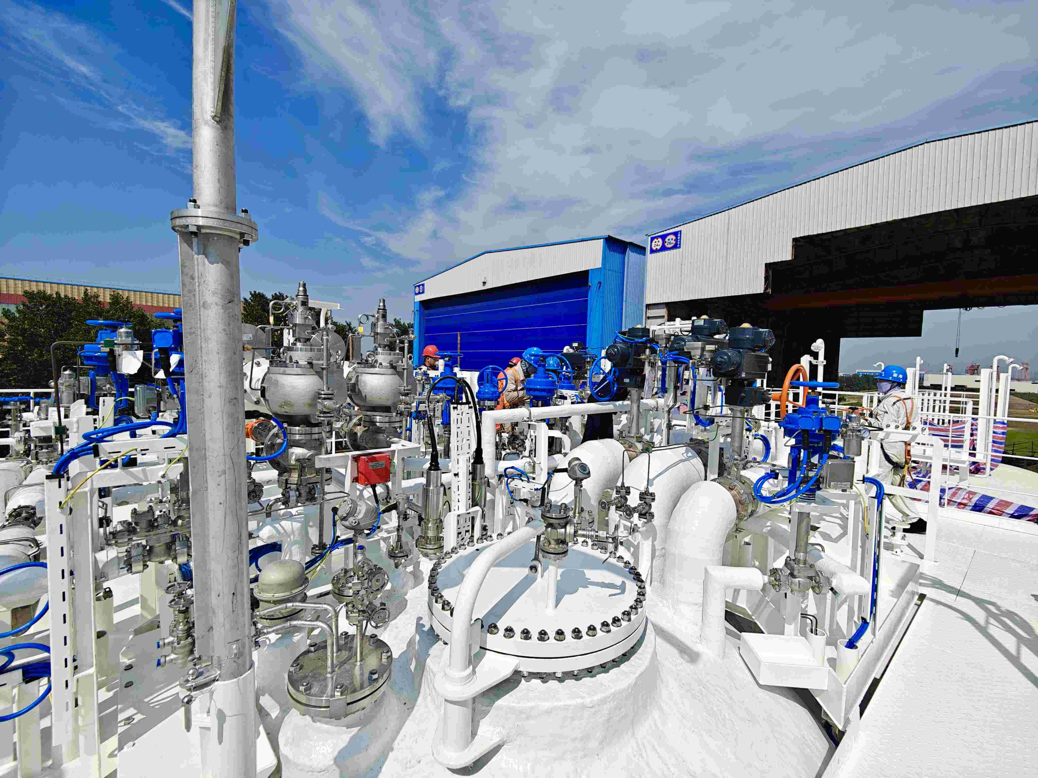 Soe Tank CIMC SOE successfully delivered 4,600m³ LNG fuel tank for NAMURA
