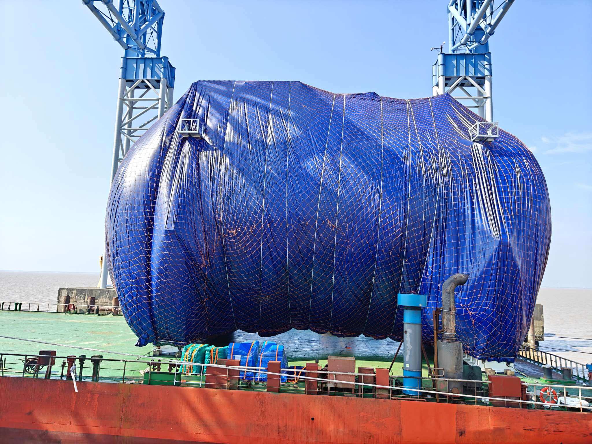Soe Tank CIMC SOE successfully delivered 4,600m³ LNG fuel tank for NAMURA