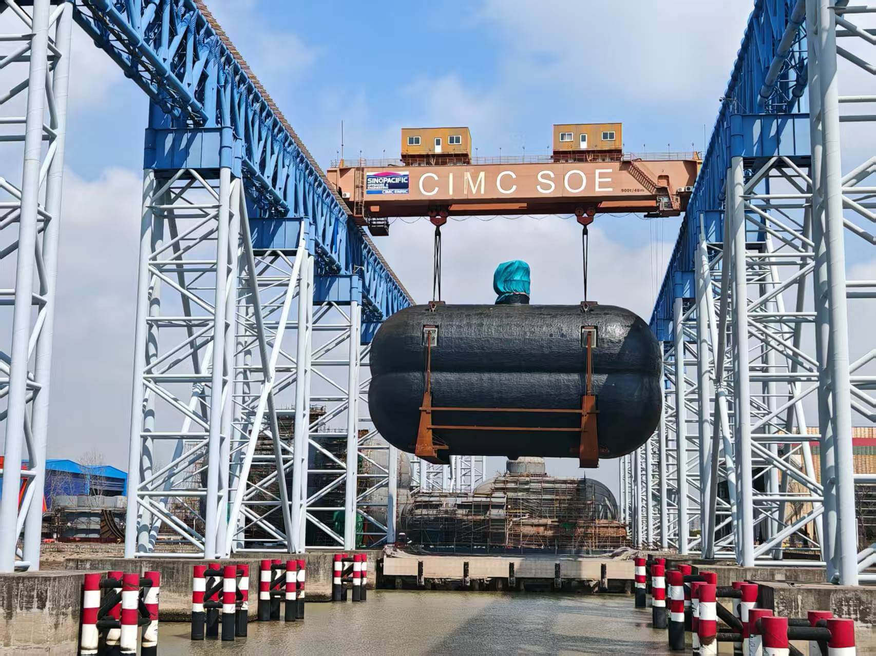 Soe Tank Efficient delivery demonstrated core competence! CIMC SOE successfully ...